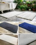 Offer # 3200- 100% Cotton Bathmat With TPR Backing Stock