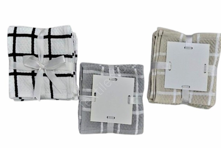 100% Cotton  Dish Cloth Set of 6 Stock Offer 3236