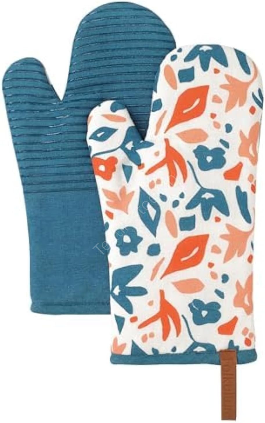 TS-008# 100% cotton Oven Glove with Silicon Stock