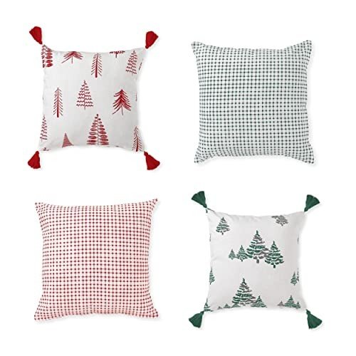TS-0014 # Cotton Cushion Cover Set of 2 & Set of 4 Stock