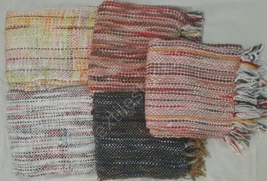 Designer Cotton Acrylic Blend Throws | Ready Stock & Export Surplus Offer# 3230