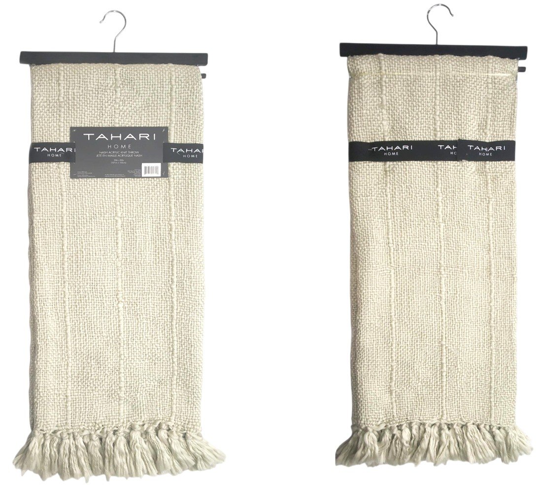 Offer # 3190- 100% Woven Acrylic Throw  Stock