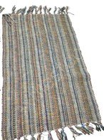 Offer # 3192- Cotton Woven Zig Zag Rug Stock