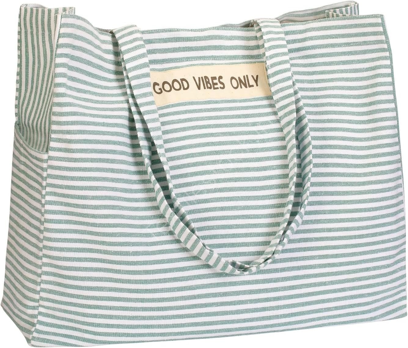 TS-002# 100% Recycled Cotton Carry Tote Bag Stock