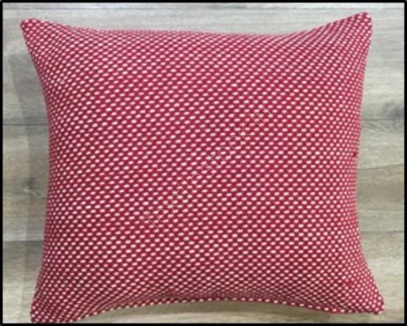Offer # 3194 Cotton Woven Cushion Cover With Natural & White Sheeting Back Stock