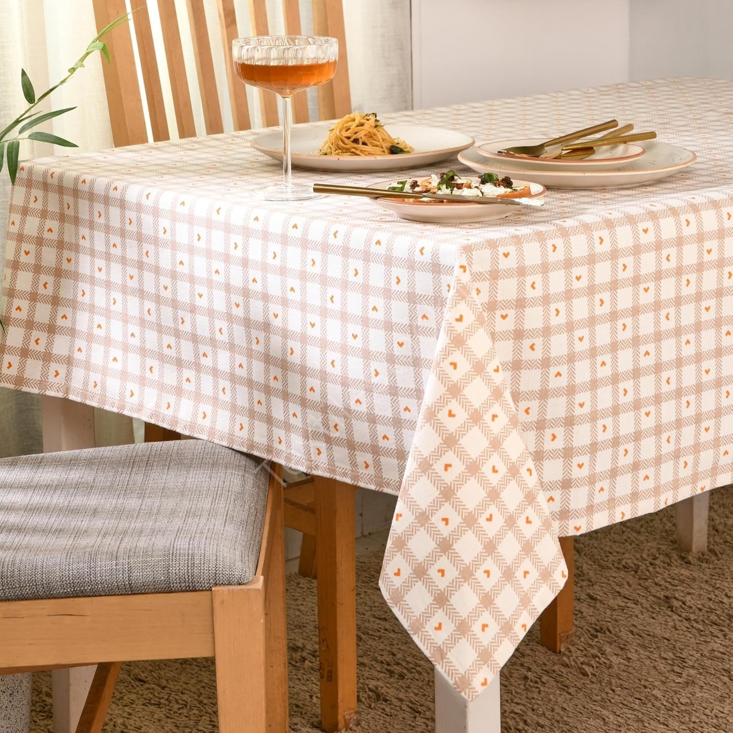 TS-0012# Cotton Table Cloth Stock