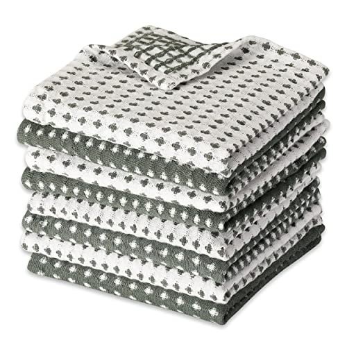 TS-004# Cotton Tuscany Dish Cloth Set of 8 Stock