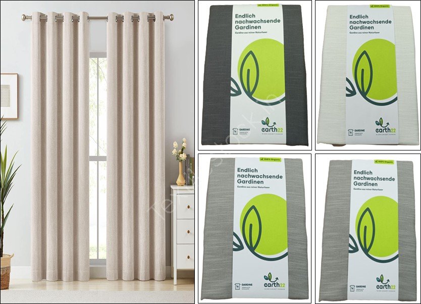 100% Cotton Curtain  Stock Offer# 3005(C)