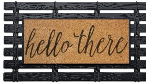 Offer # 3196- 3 X 40 HQ Coir Brush Rubber Printed Mat Stock