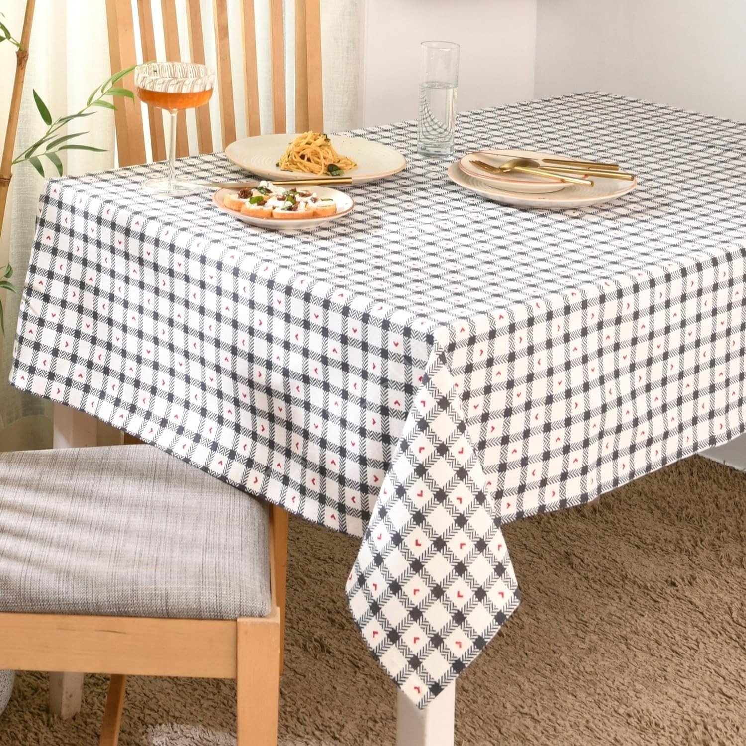 TS-0012# Cotton Table Cloth Stock