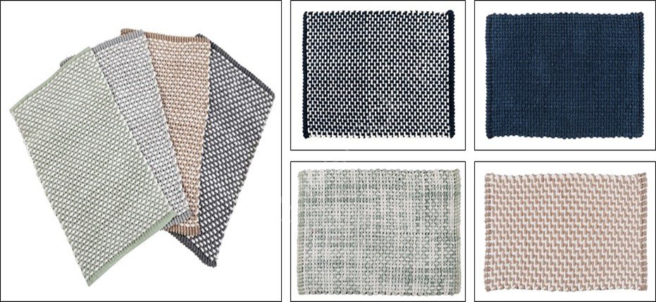 Offer # 3188- Hand Woven Chennile Rug Stock