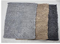 Offer # 3188- Hand Woven Chennile Rug Stock