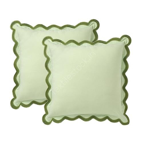 TS-0014 # Cotton Cushion Cover Set of 2 & Set of 4 Stock