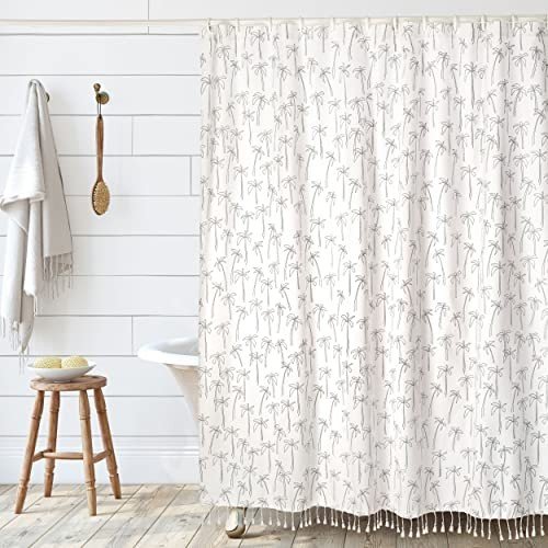 TS-0011# Cotton Shower Curtains Stock