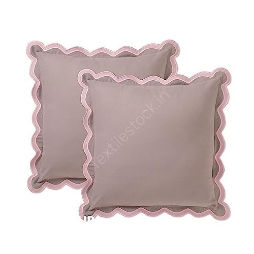TS-0014 # Cotton Cushion Cover Set of 2 & Set of 4 Stock