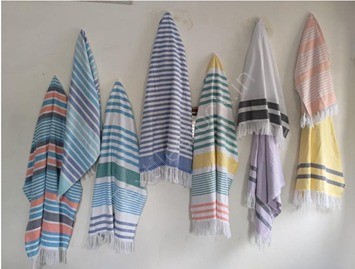 100% Cotton Foutah Towels with & Without Terry Backing Stock Offer # 3231