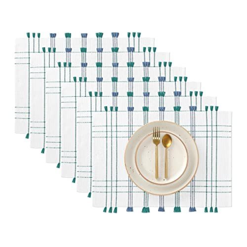 TS-009# Cotton Placemat  Set of 4 & Set of 6 Stock