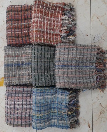 Designer Cotton Acrylic Blend Throws | Ready Stock & Export Surplus Offer# 3230