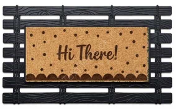 Offer # 3196- 3 X 40 HQ Coir Brush Rubber Printed Mat Stock