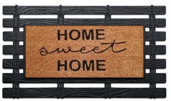 Offer # 3196- 3 X 40 HQ Coir Brush Rubber Printed Mat Stock