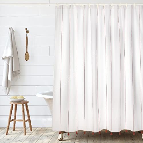 TS-0011# Cotton Shower Curtains Stock