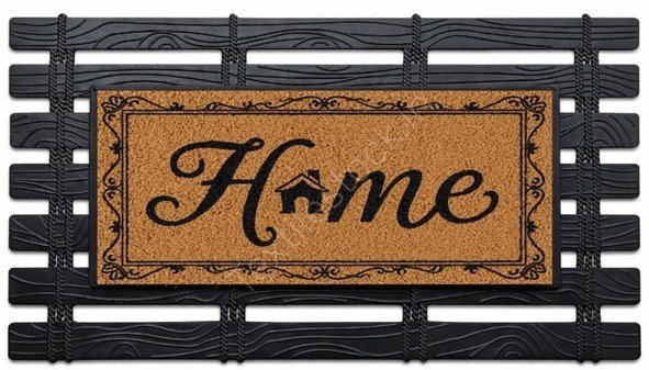 Offer # 3196- 3 X 40 HQ Coir Brush Rubber Printed Mat Stock