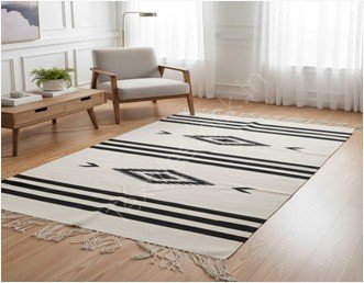 Offer # 3201- 100% Cotton Salem Cut Shuttle Rug Stock
