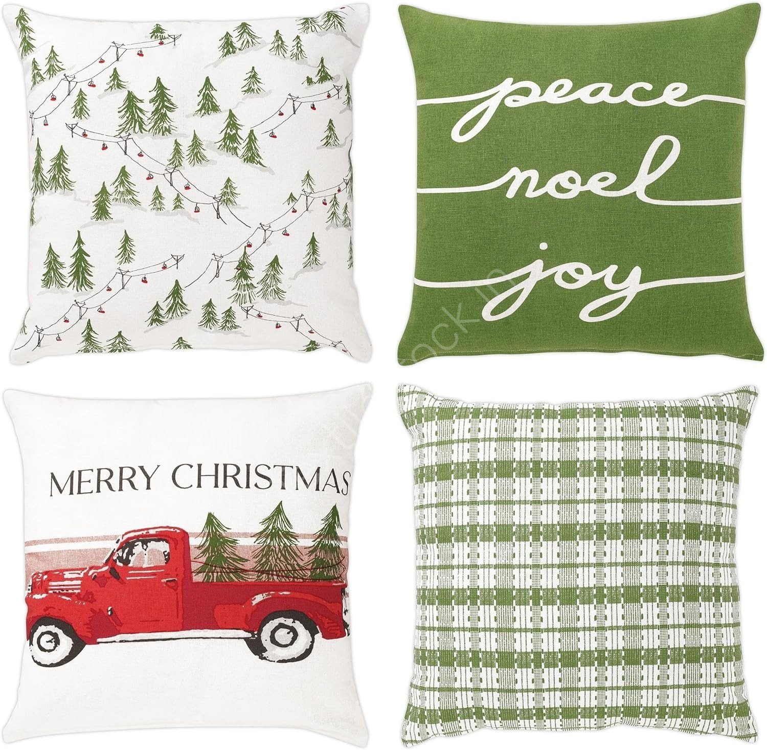 TS-0014 # Cotton Cushion Cover Set of 2 & Set of 4 Stock