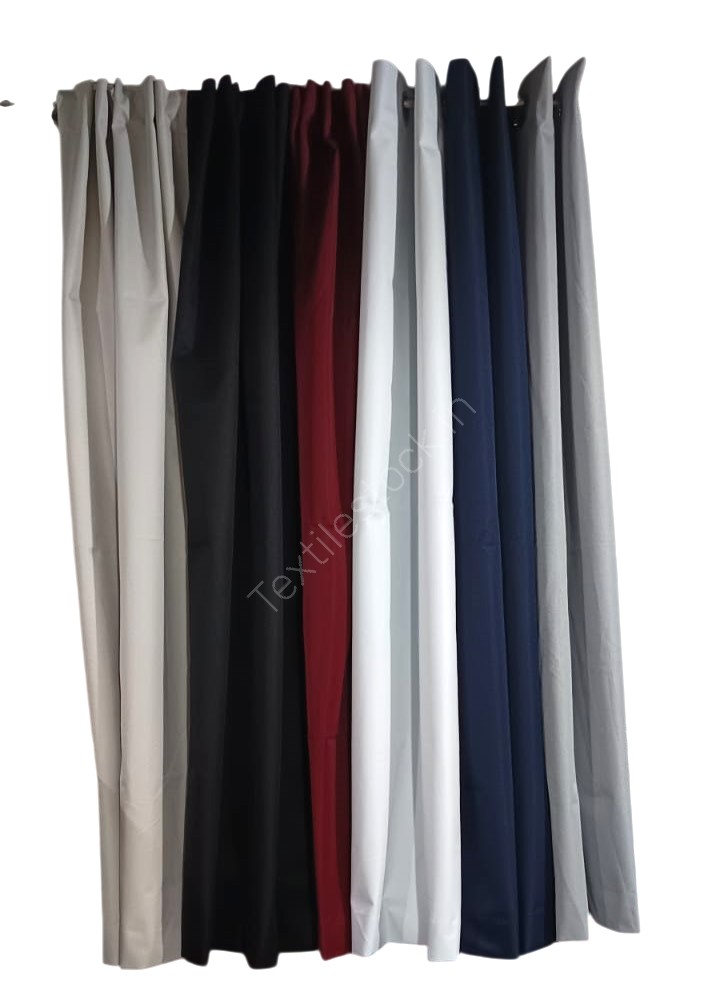 Blackout Fabric Window & Door  Curtains Stock Offer # 3239