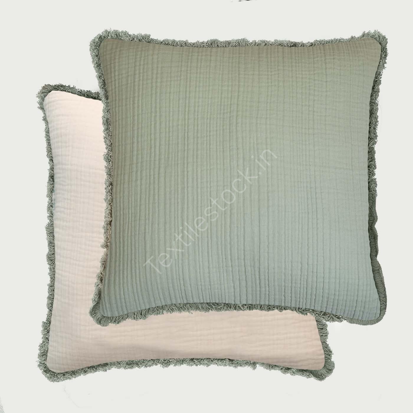 TS-0014 # Cotton Cushion Cover Set of 2 & Set of 4 Stock