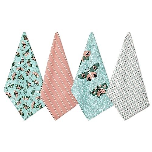 TS-006# Cotton Kitchen Towel Set of 3 , Set of 4 & Set of 8 Stock