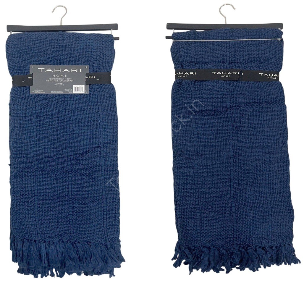 Offer # 3190- 100% Woven Acrylic Throw  Stock