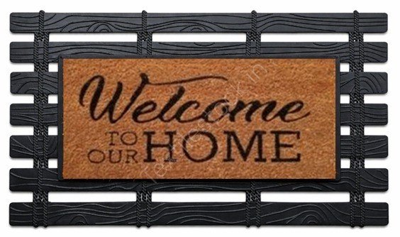 Offer # 3196- 3 X 40 HQ Coir Brush Rubber Printed Mat Stock