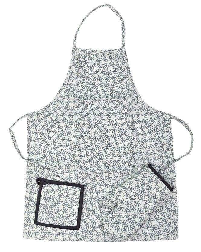 Offer # 3191- 3 pc Kithen Set- Apron, Oven Mitt + Pot Holder Stock