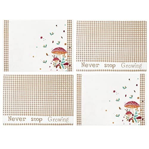 TS-009# Cotton Placemat  Set of 4 & Set of 6 Stock