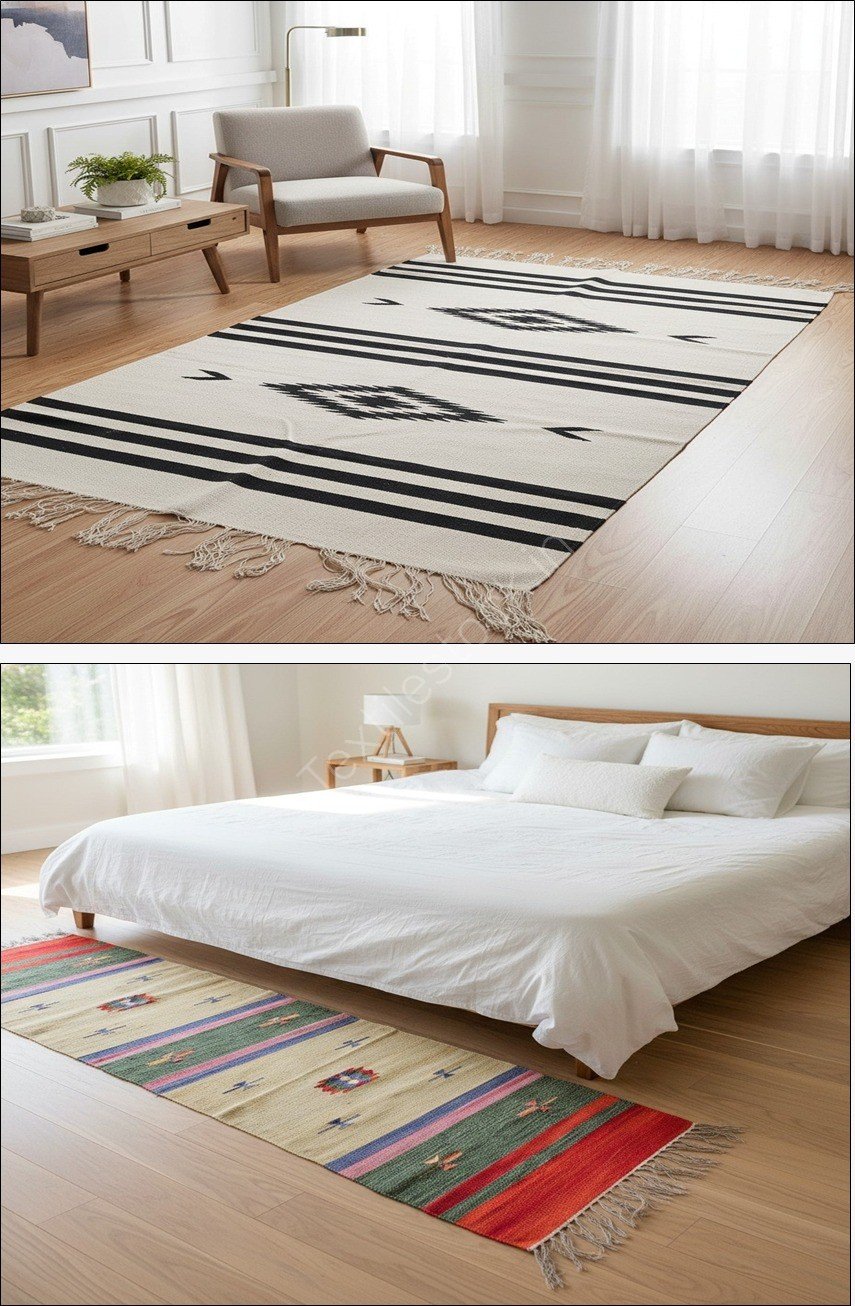 Offer # 3201- 100% Cotton Salem Cut Shuttle Rug Stock