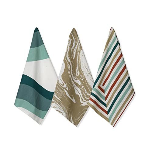TS-006# Cotton Kitchen Towel Set of 3 , Set of 4 & Set of 8 Stock