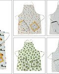 Offer # 3191- 3 pc Kithen Set- Apron, Oven Mitt + Pot Holder Stock