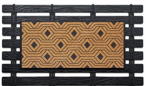 Offer # 3196- 3 X 40 HQ Coir Brush Rubber Printed Mat Stock